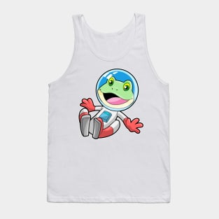 Frog Astronaut Costume Space Tank Top